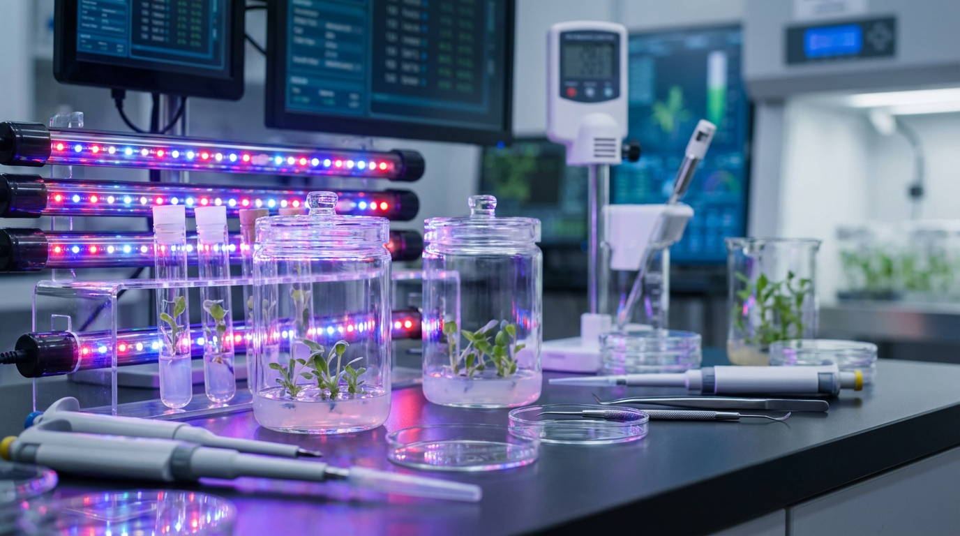 Optimisation du spectre UV pour les plantes médicinales
