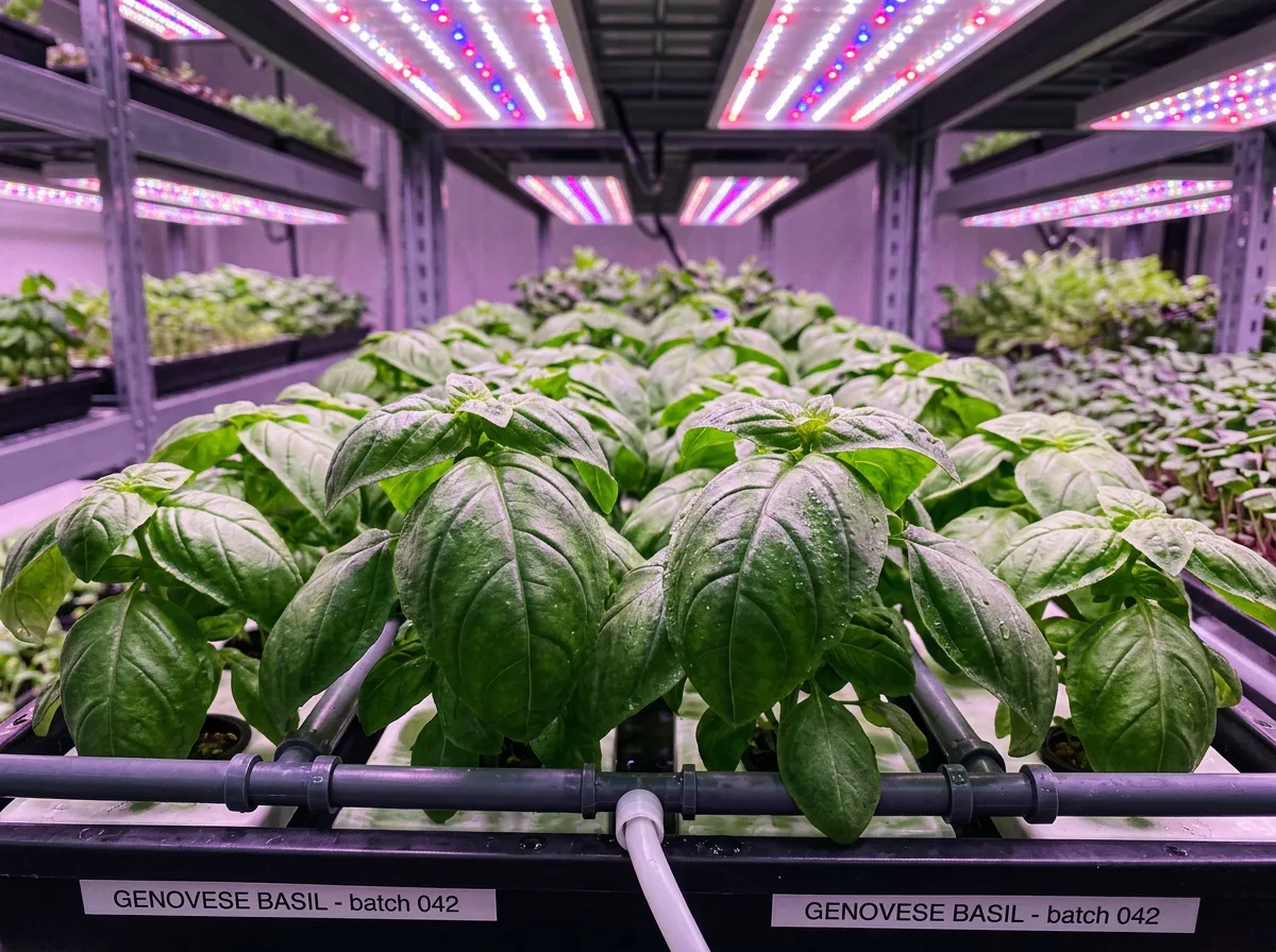 Basilikum und aromatische Kr&auml;uter