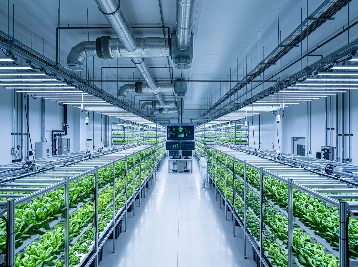 Anbau in kontrollierter Umgebung